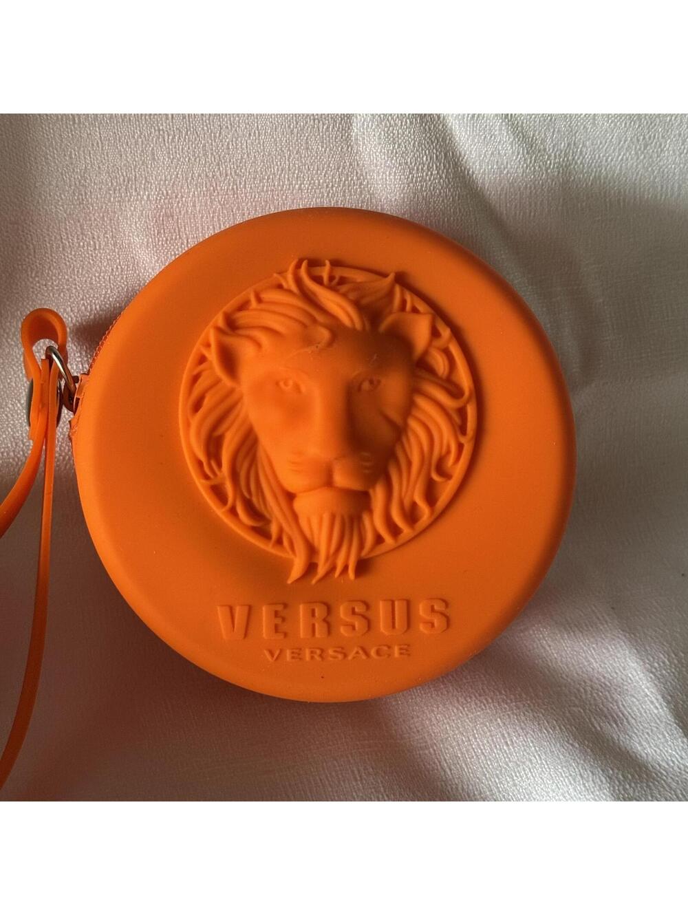 Versus by Versace Watch Tokyo R Orange VSPOY0218 Silicone Lion Head With Case - Picture 2 of 8